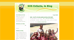 Desktop Screenshot of blog.sosenfants.org